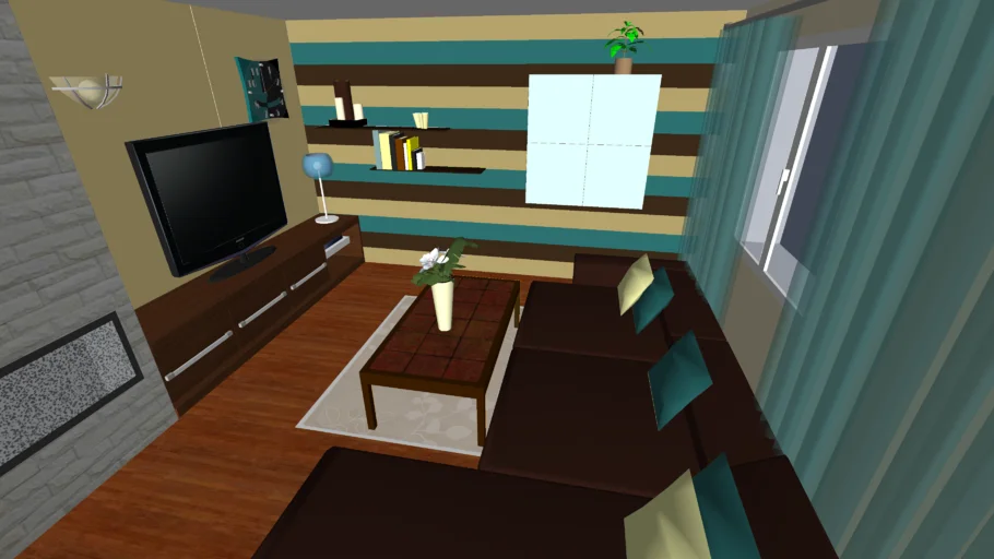 Modern living room | 3D Warehouse