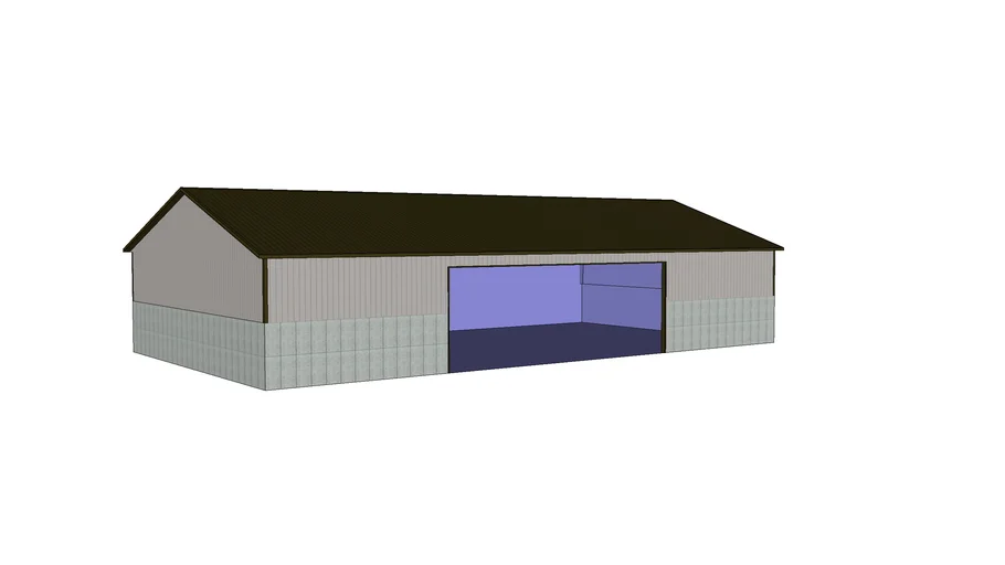 Manure Storage Building | 3D Warehouse