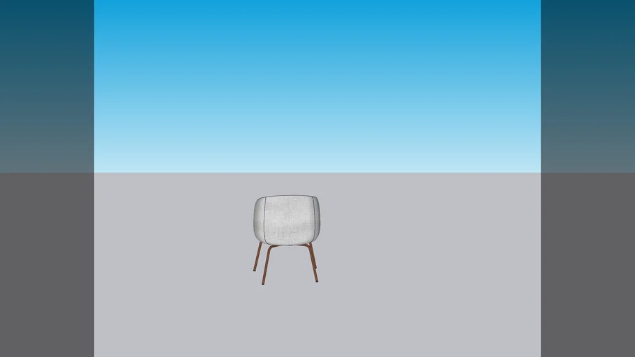 Nest Low Easy Chair 3D Warehouse