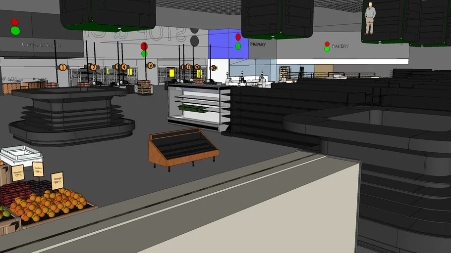 STOP & SHOP ATTLEBORO, MA 3D Warehouse