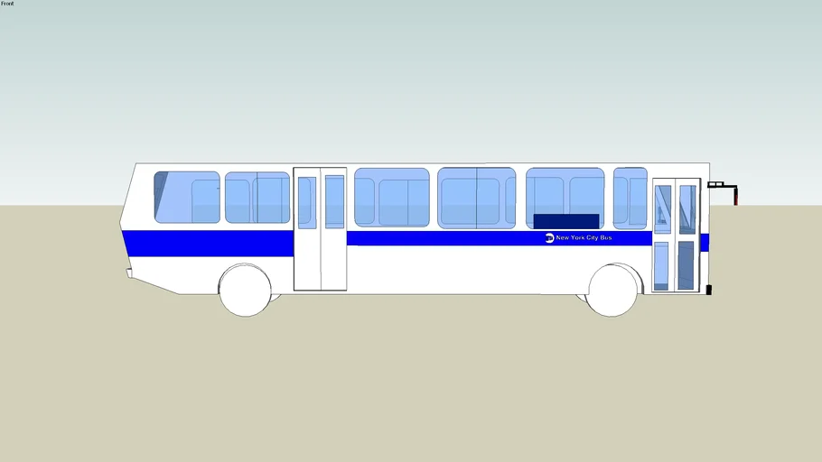 MTA New York City Bus | 3D Warehouse