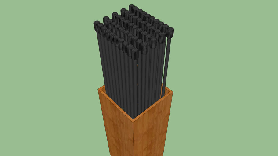 Spear Rack | 3D Warehouse