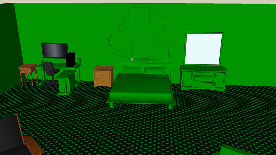 Gangsta Room 3d Warehouse 7226