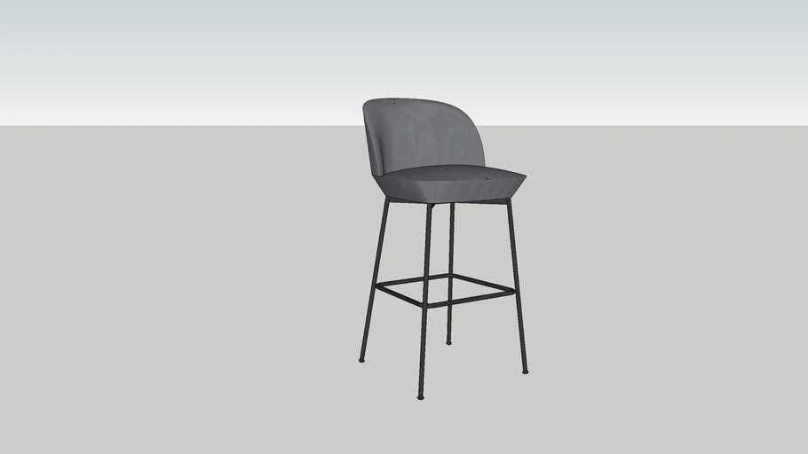 MUUTO Oslo Counter & Bar Stool 3D Warehouse
