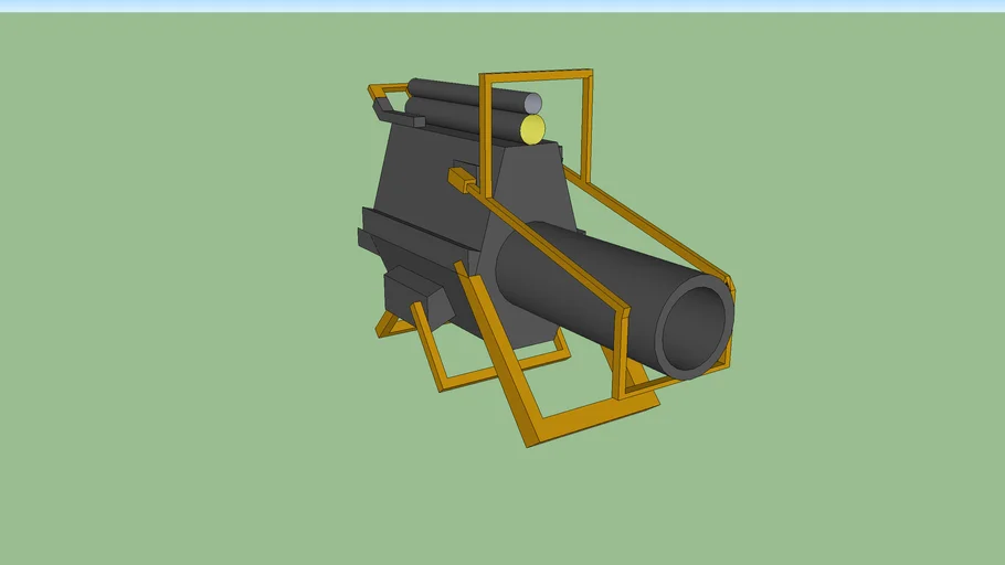 force gun from dead space 3D Warehouse