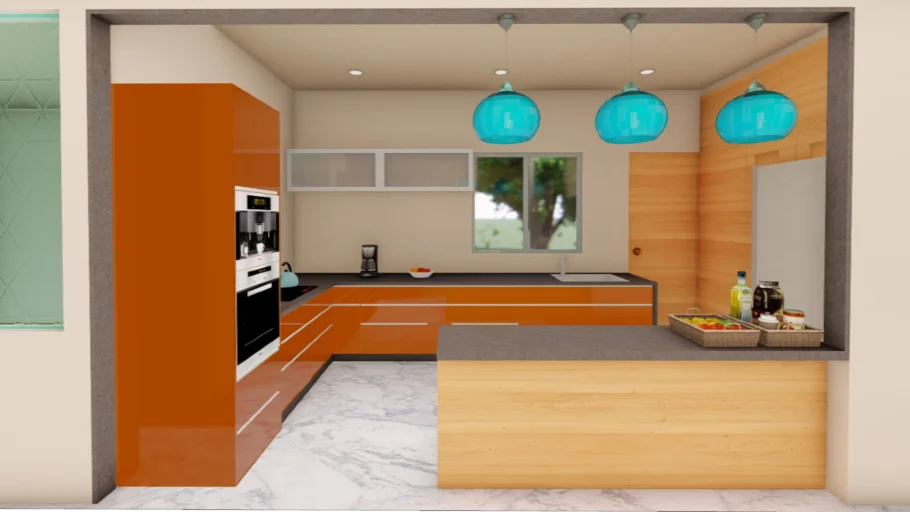 Modular Kitchen 3D model