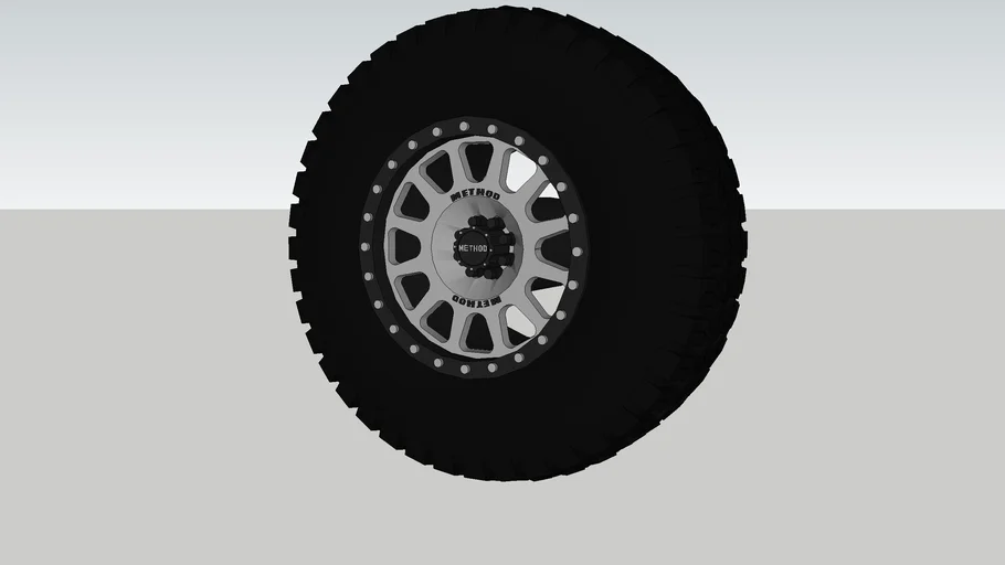 Method NV Offroad Truck Wheel 3D Warehouse