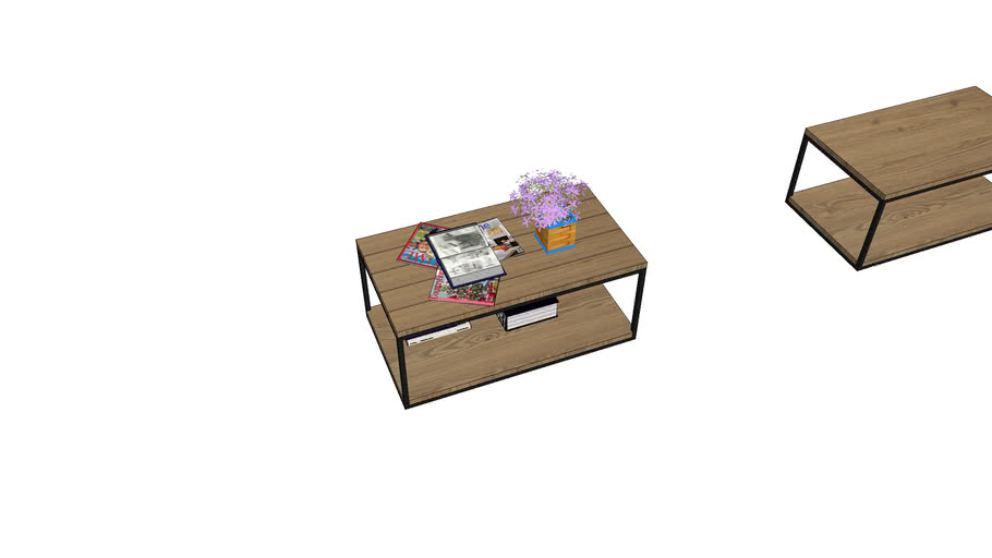 Meja Ruang tamu minimalis | 3D Warehouse