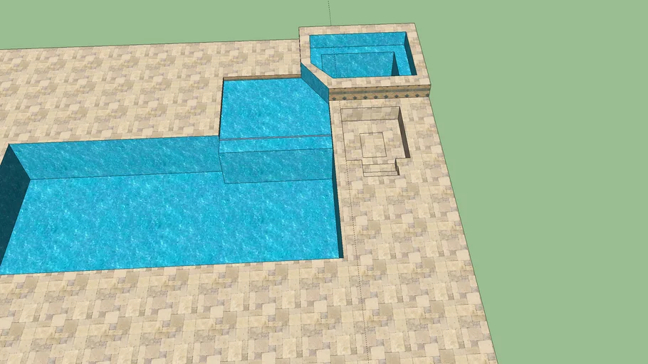 pool with place for kitchen_bar