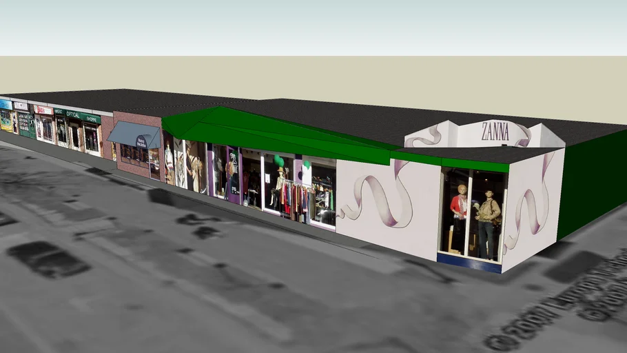 The Toy Box, Valley Books, Baku's African Restaurant, Amherst Optical