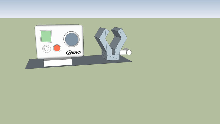 Gopro Shotgun Mount 3D Warehouse