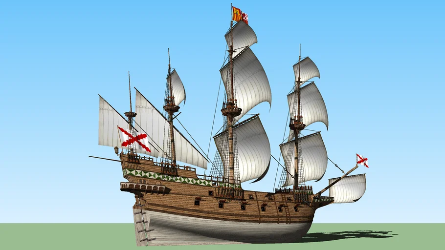 Spanish galleon - - 3D Warehouse