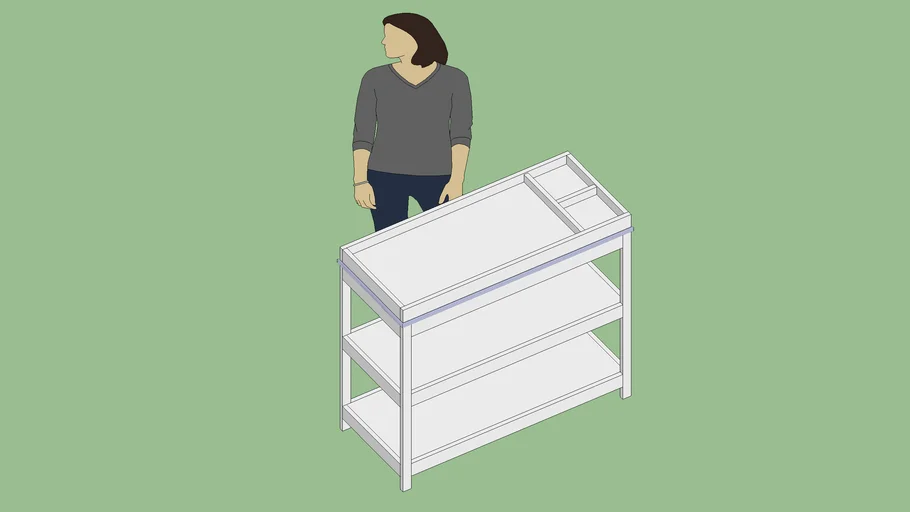 baby-diaper-changing-table-3d-warehouse