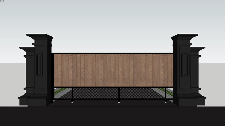 PINTU PAGAR KHAS BALI | 3D Warehouse