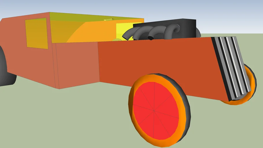 old-race-car-3d-warehouse