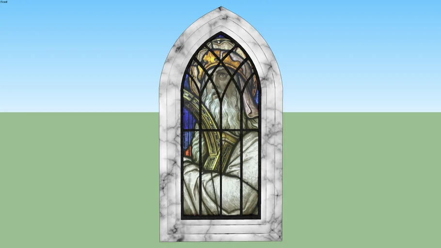 stained glass window