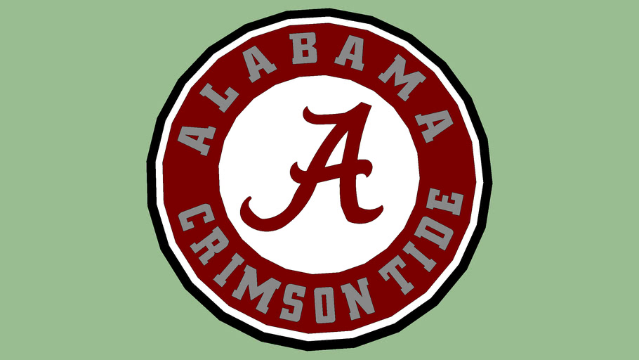 Alabama Crimson Tide Logo | 3D Warehouse