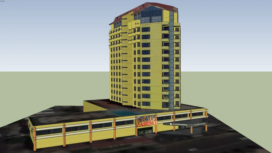 Hotel Intercontinental V Centenario Santo Domingo 3D Warehouse