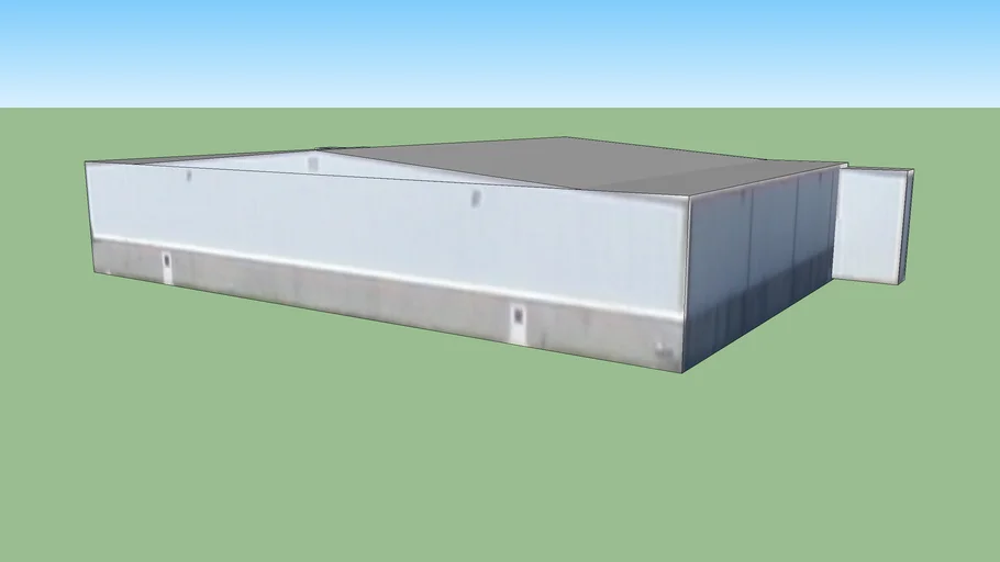 Airport Hanger in Columbus, IN 47203, USA 3D Warehouse