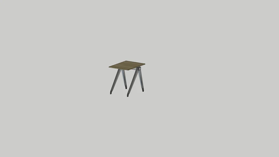 TECHO Arkus A working table 600x800 | 3D Warehouse
