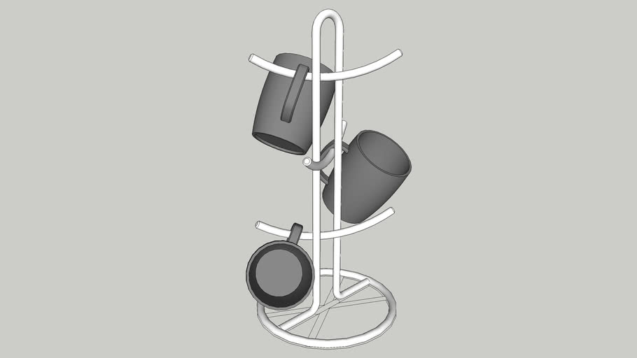 Mug Rack 3D Warehouse