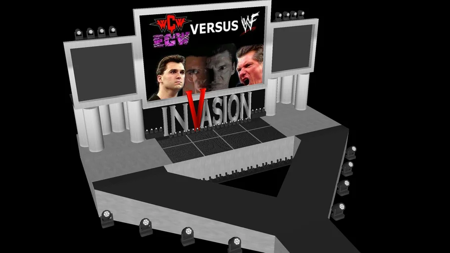 WWF Invasion 2001 Stage Model 3D Warehouse