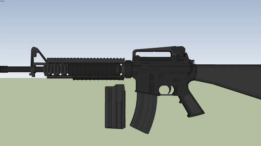 M16A3 Tac | 3D Warehouse