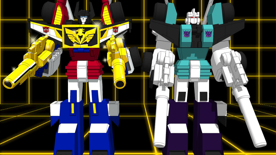 Greatshot Sixshot Headmasters Masterforce Generation1 2010 decepticon