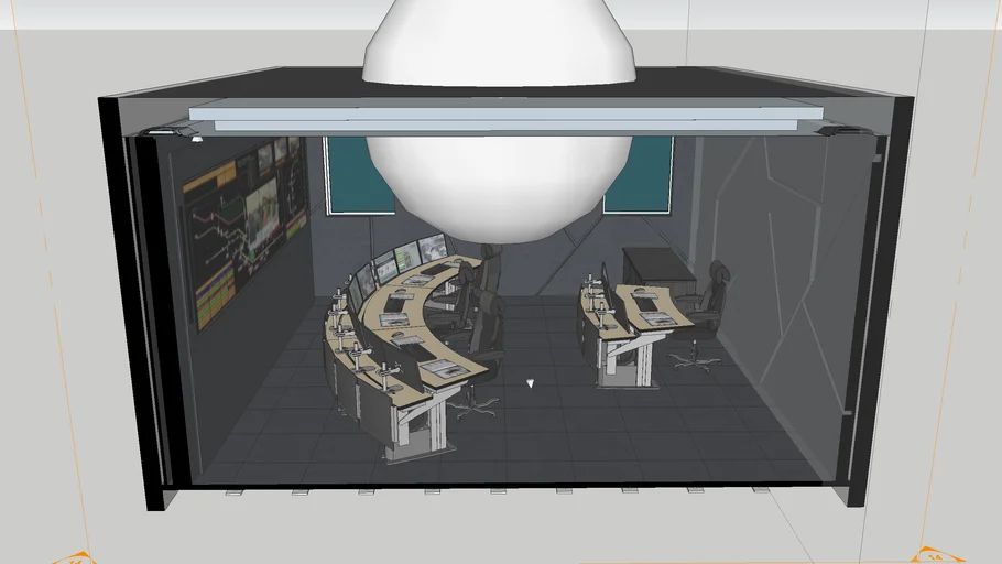 DESIGNED COMMAND AND CONTROL ROOM 1