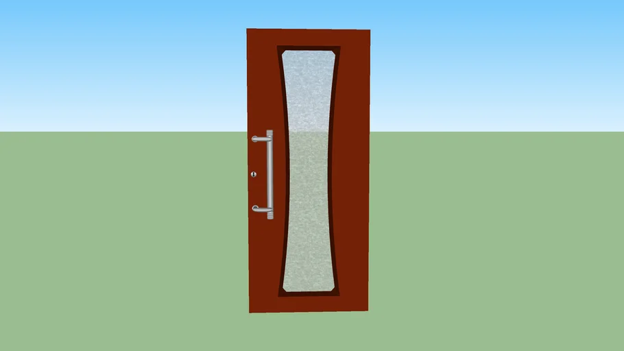 porte d'entrée 73 - front door 73 | 3D Warehouse