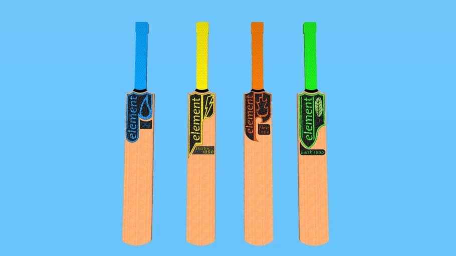Element Cricket Bats 3D Warehouse