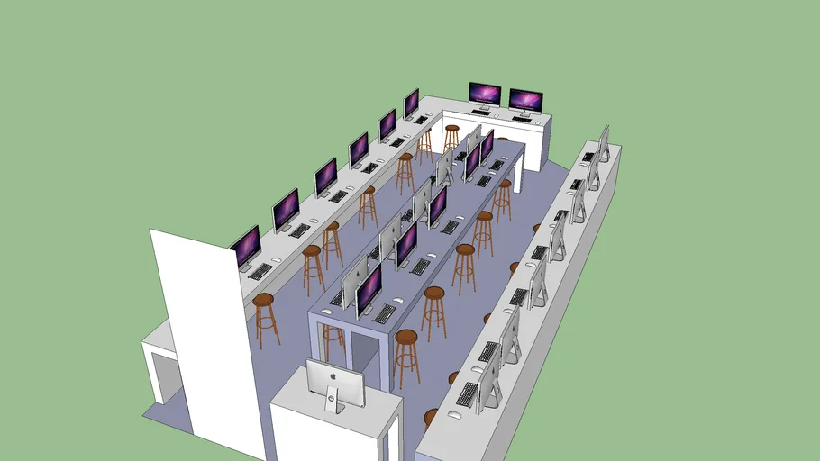 Sala informática | 3D Warehouse