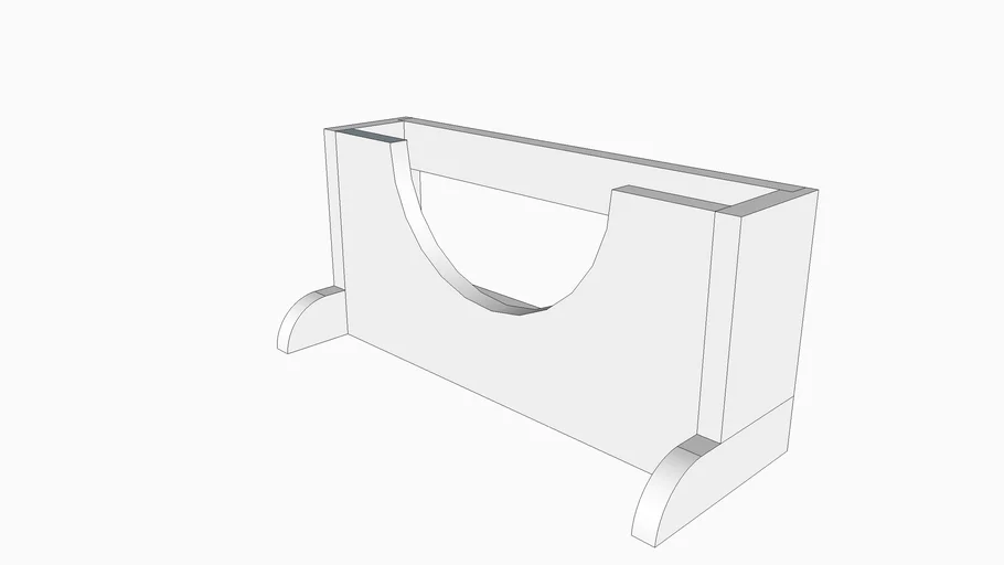 Halogen oven lid holder 3D Warehouse