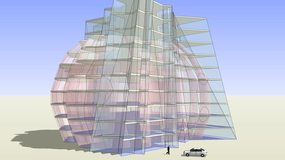 Merging Round and Angular Irregular Shapes | 3D Warehouse