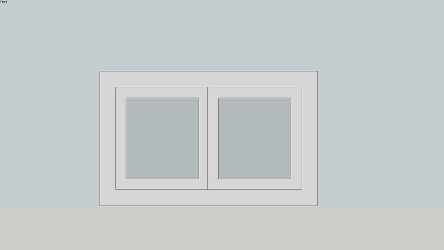 Bathroom window 01 | 3D Warehouse