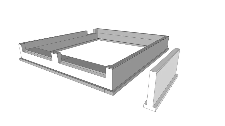 Concrete Foundation & Concrete Stemwall | 3D Warehouse