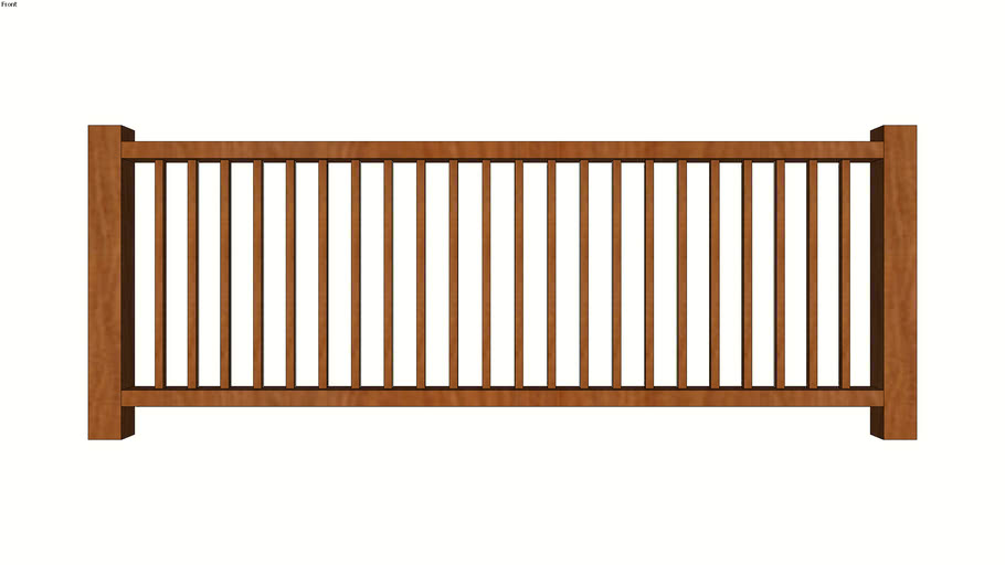 Railing SketchUp 3D Warehouse