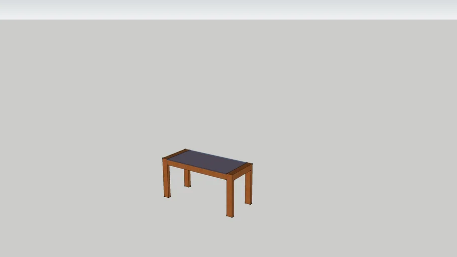 Simple Table | 3D Warehouse