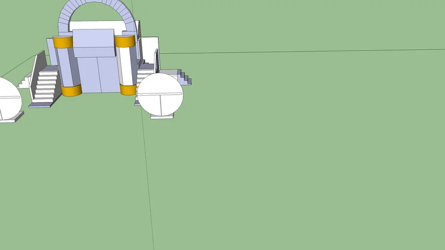 grease jukebox set frame 3D Warehouse