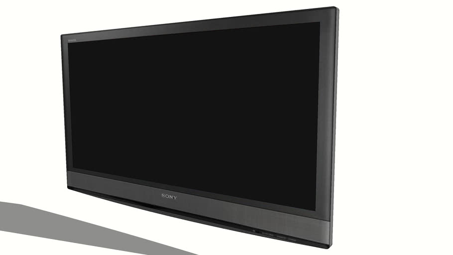 sony tv 3D Warehouse