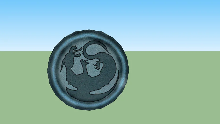 Amulet Dragon Sub Zero Mortal Kombat 3d Warehouse