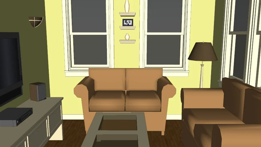 Family Living Room | 3D Warehouse