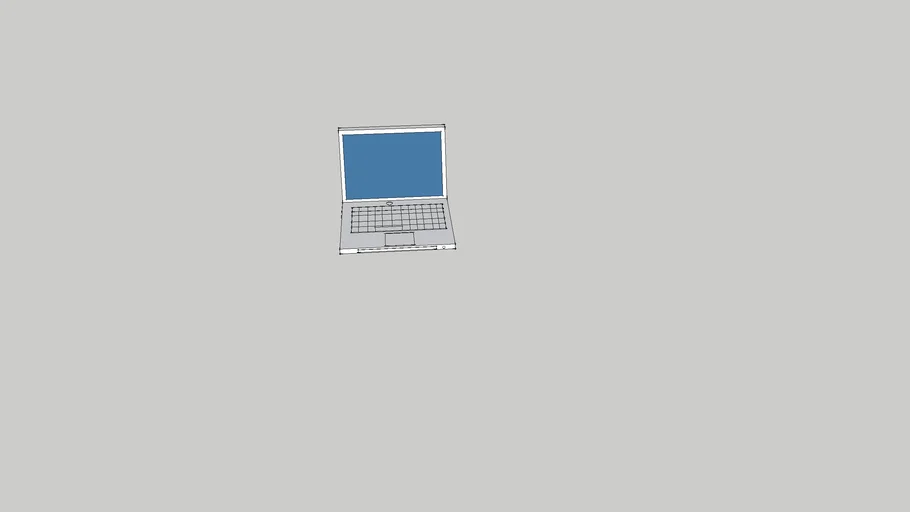15'' notebook FreEd 2 usb windows vista | 3D Warehouse