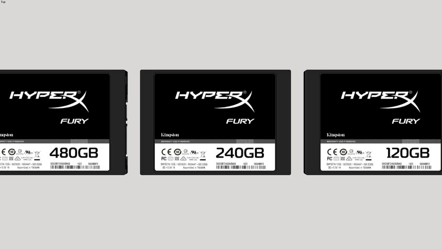 SSD HyperX FURY SATA 3 120GB - 240GB - 480GB