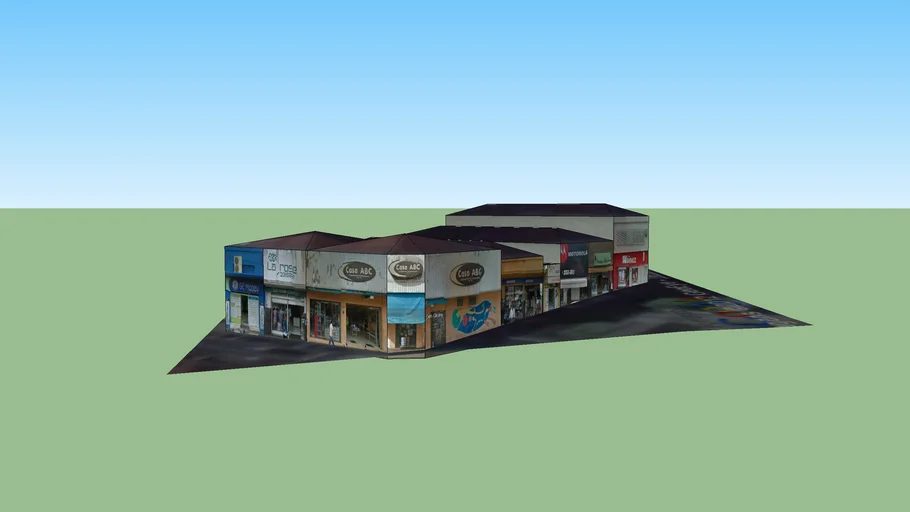 Lojas em Rio Preto 3D Warehouse