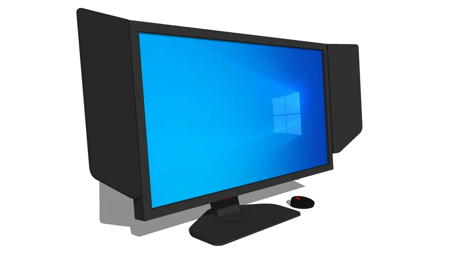 BenQZowie XL2546K 240 hz Gaming monitor | 3D Warehouse