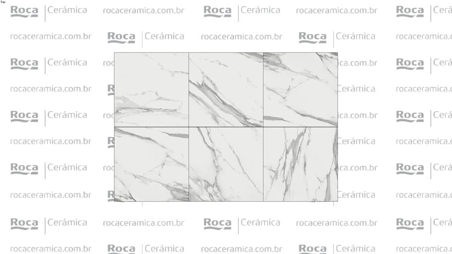 Ret Roca Acetinado Calacata Light MT 120 x 120 (cm) - (120120PRACLMT)