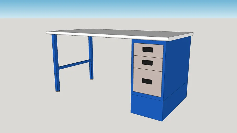 IAC Workmaster Bench 6'x3' by Mark Solly | 3D Warehouse