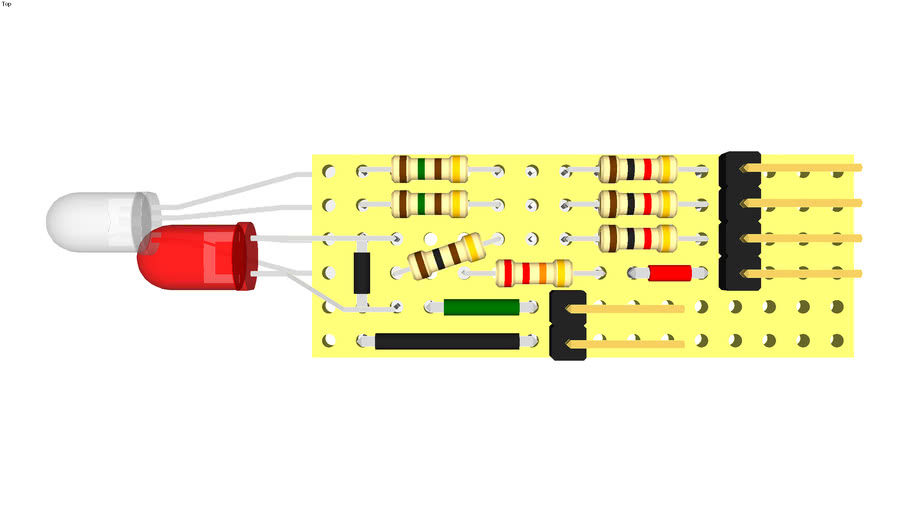RGB Color sensor | 3D Warehouse