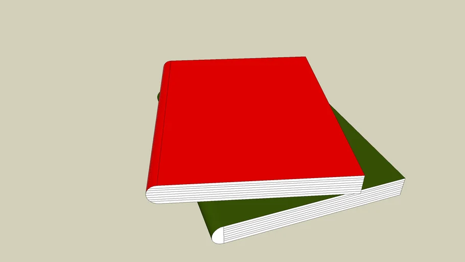 2 Books | 3D Warehouse
